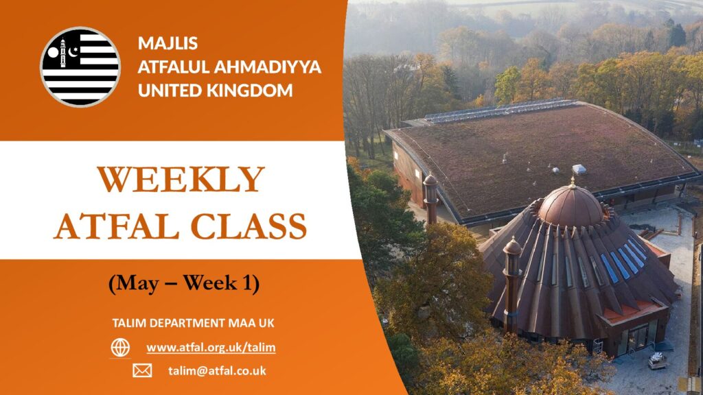May | Week 1 PDF